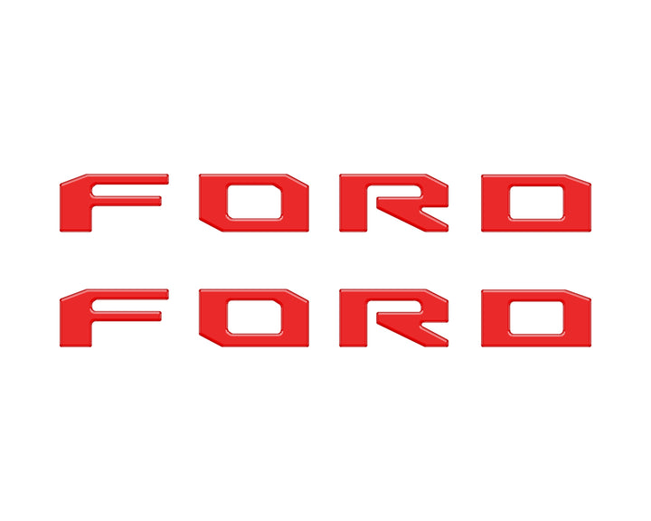 Running Board Letters Fits 2023-2025 Ford Super Duty & F-150