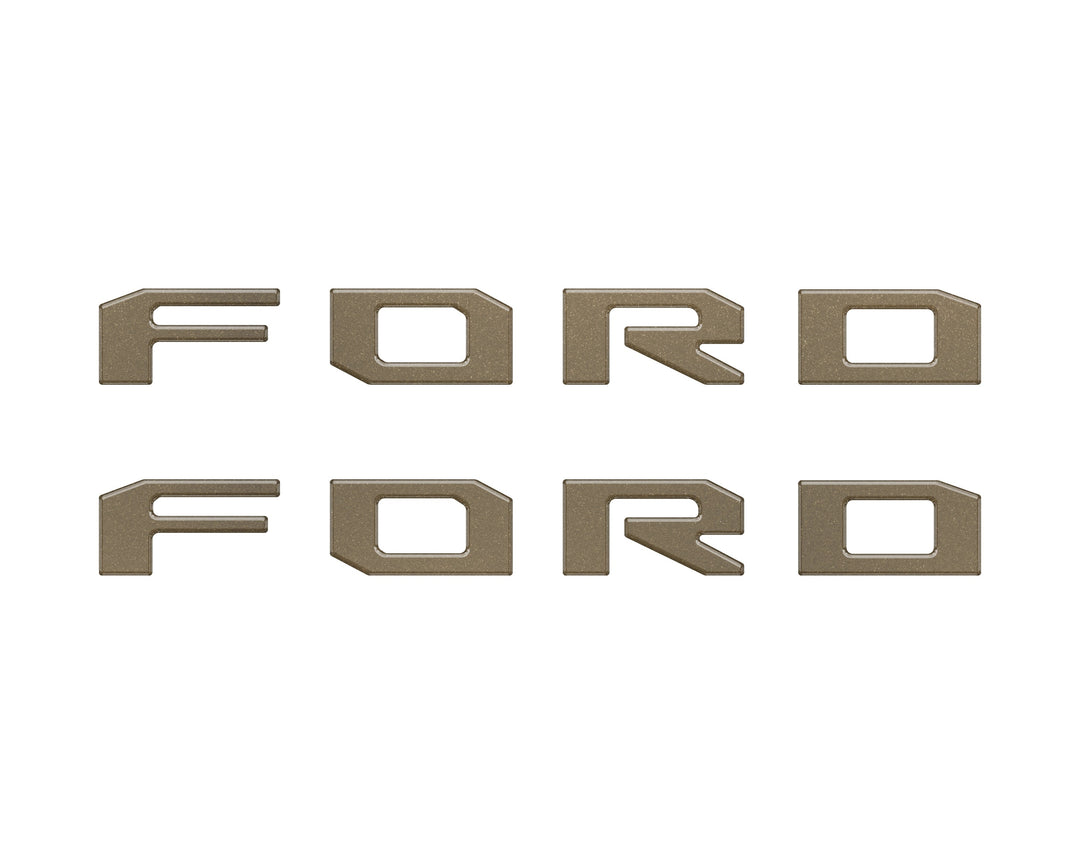 Running Board Letters Fits 2023-2025 Ford Super Duty & F-150