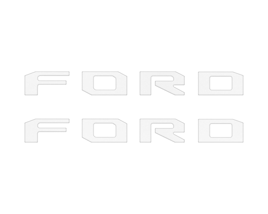 Running Board Letters Fits 2023-2025 Ford Super Duty & F-150