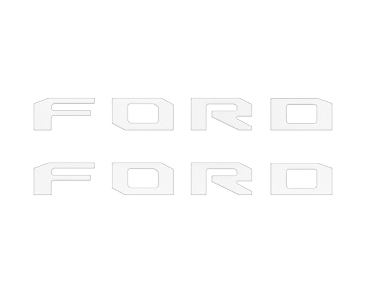 Running Board Letters Fits 2023-2025 Ford Super Duty & F-150