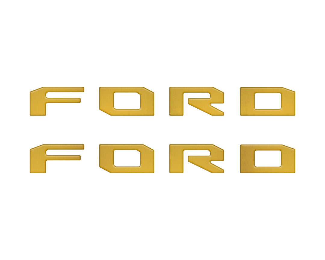 Running Board Letters Fits 2023-2025 Ford Super Duty & F-150