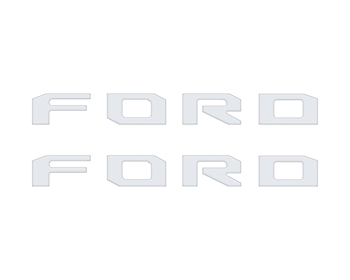 Running Board Letters Fits 2023-2025 Ford Super Duty & F-150