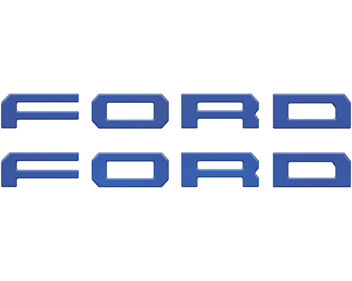 Running Board Letters Fits 2023-2026 Ford Super Duty &amp; F-150 Crew Cab