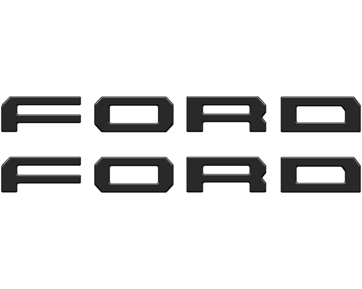 Running Board Letters Fits 2023-2025 Ford Super Duty & F-150