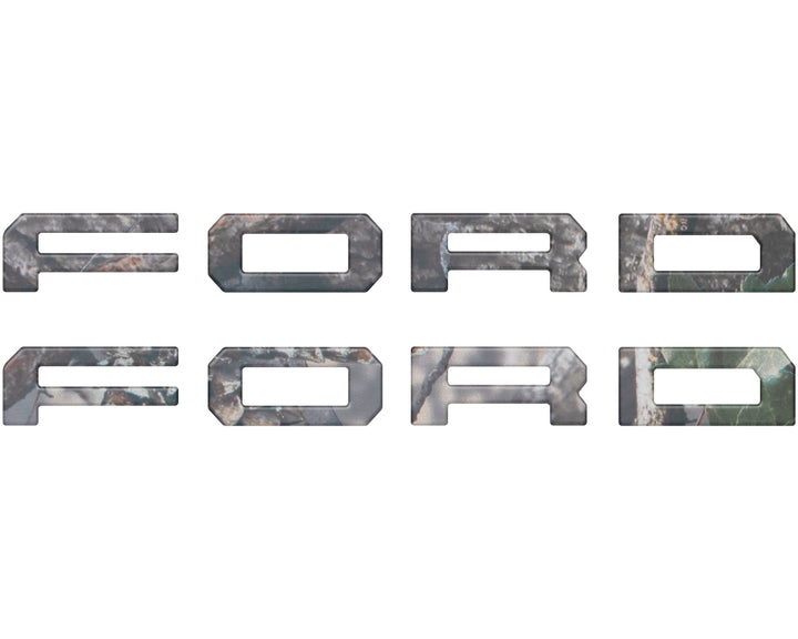 Running Board Letters Fits 2023-2025 Ford Super Duty & F-150