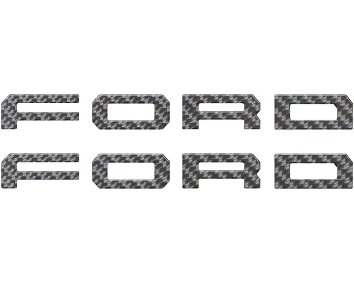 Running Board Letters Fits 2023-2025 Ford Super Duty & F-150