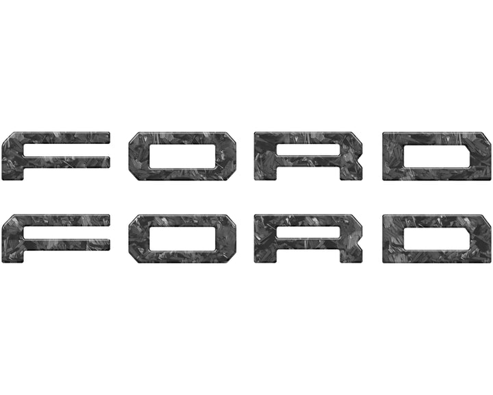Running Board Letters Fits 2023-2025 Ford Super Duty & F-150