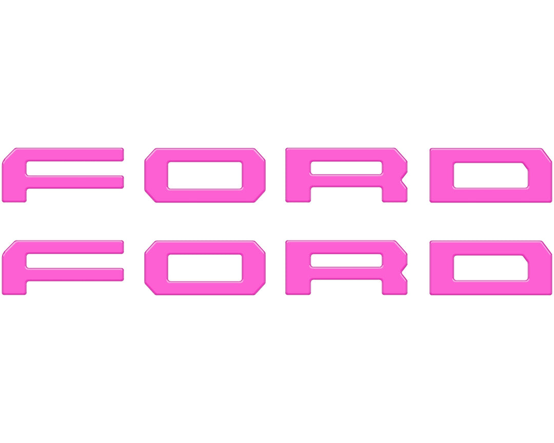 Running Board Letters Fits 2023-2025 Ford Super Duty & F-150