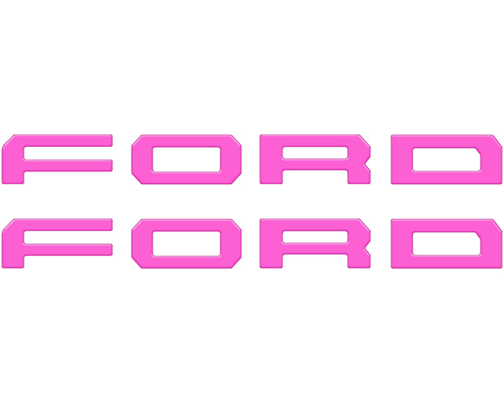 Running Board Letters Fits 2023-2025 Ford Super Duty & F-150