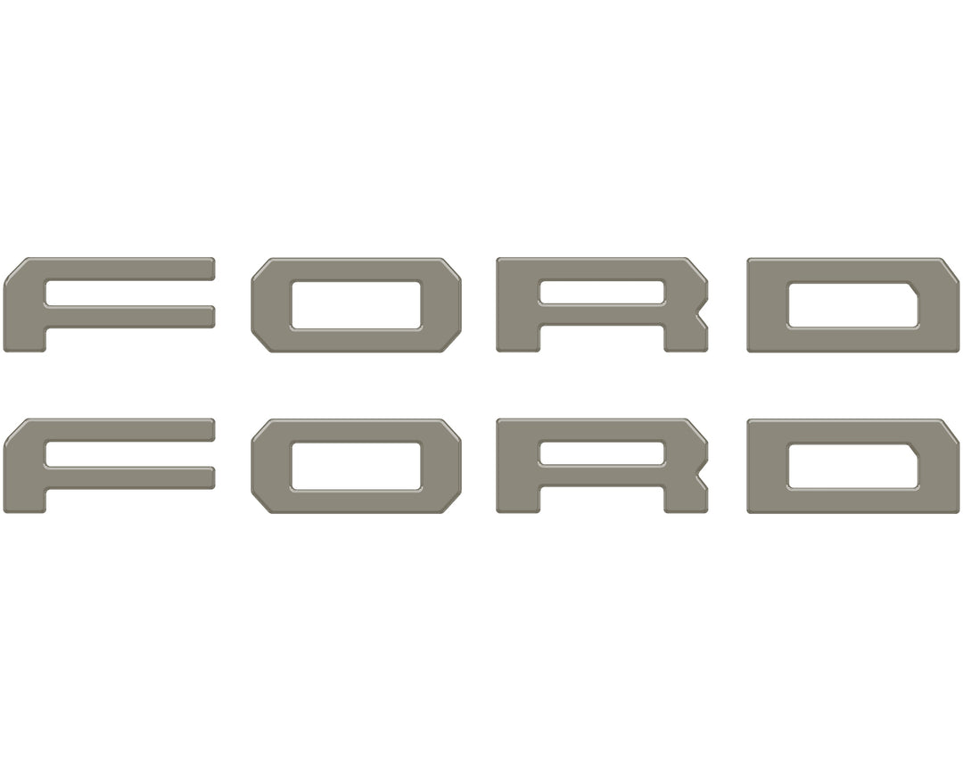 Running Board Letters Fits 2023-2025 Ford Super Duty & F-150