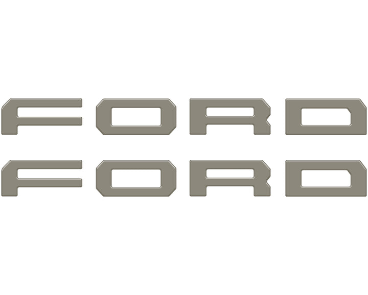 Running Board Letters Fits 2023-2025 Ford Super Duty & F-150