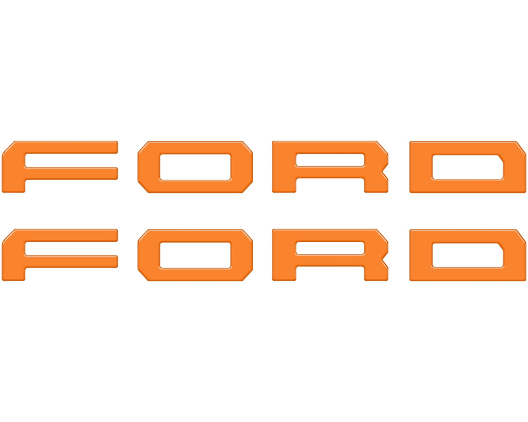 Running Board Letters Fits 2023-2025 Ford Super Duty & F-150