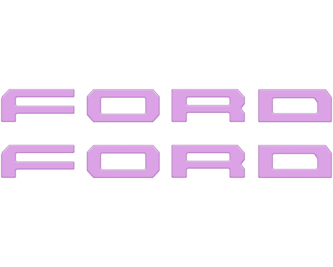 Running Board Letters Fits 2023-2025 Ford Super Duty & F-150