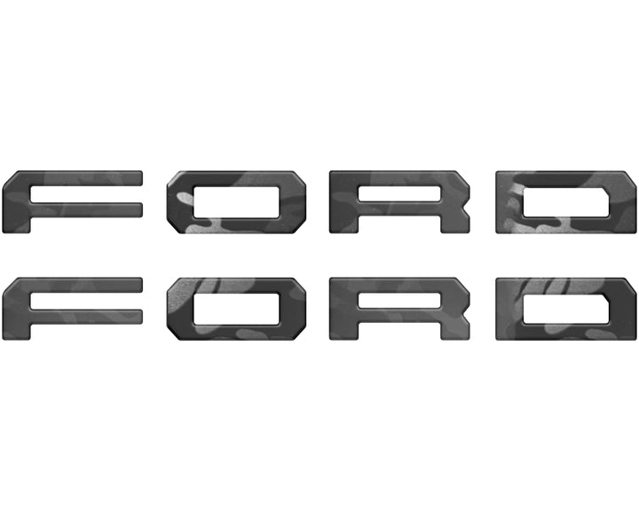 Running Board Letters Fits 2023-2025 Ford Super Duty & F-150