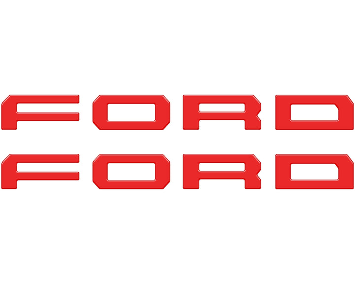 Running Board Letters Fits 2023-2025 Ford Super Duty & F-150