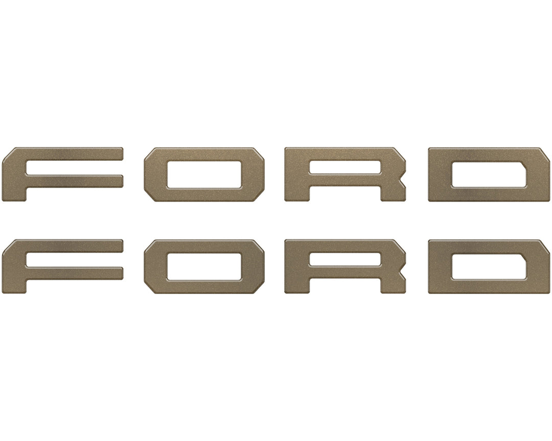 Running Board Letters Fits 2023-2025 Ford Super Duty & F-150