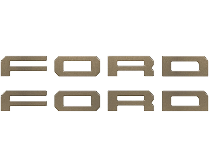 Running Board Letters Fits 2023-2025 Ford Super Duty & F-150