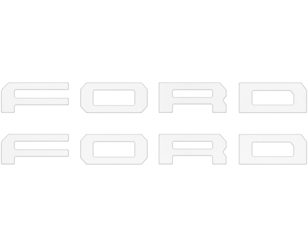 Running Board Letters Fits 2023-2025 Ford Super Duty & F-150