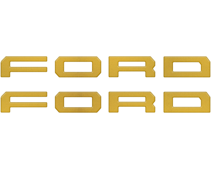Running Board Letters Fits 2023-2025 Ford Super Duty & F-150