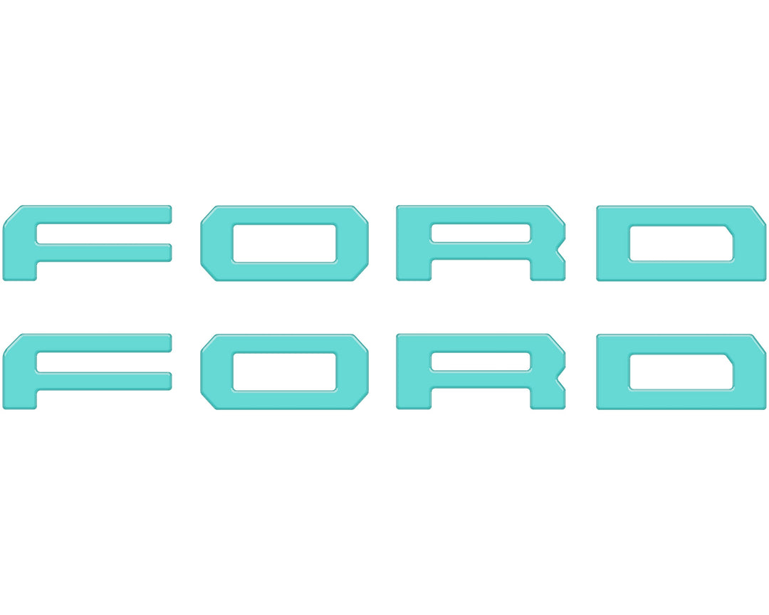 Running Board Letters Fits 2023-2025 Ford Super Duty & F-150