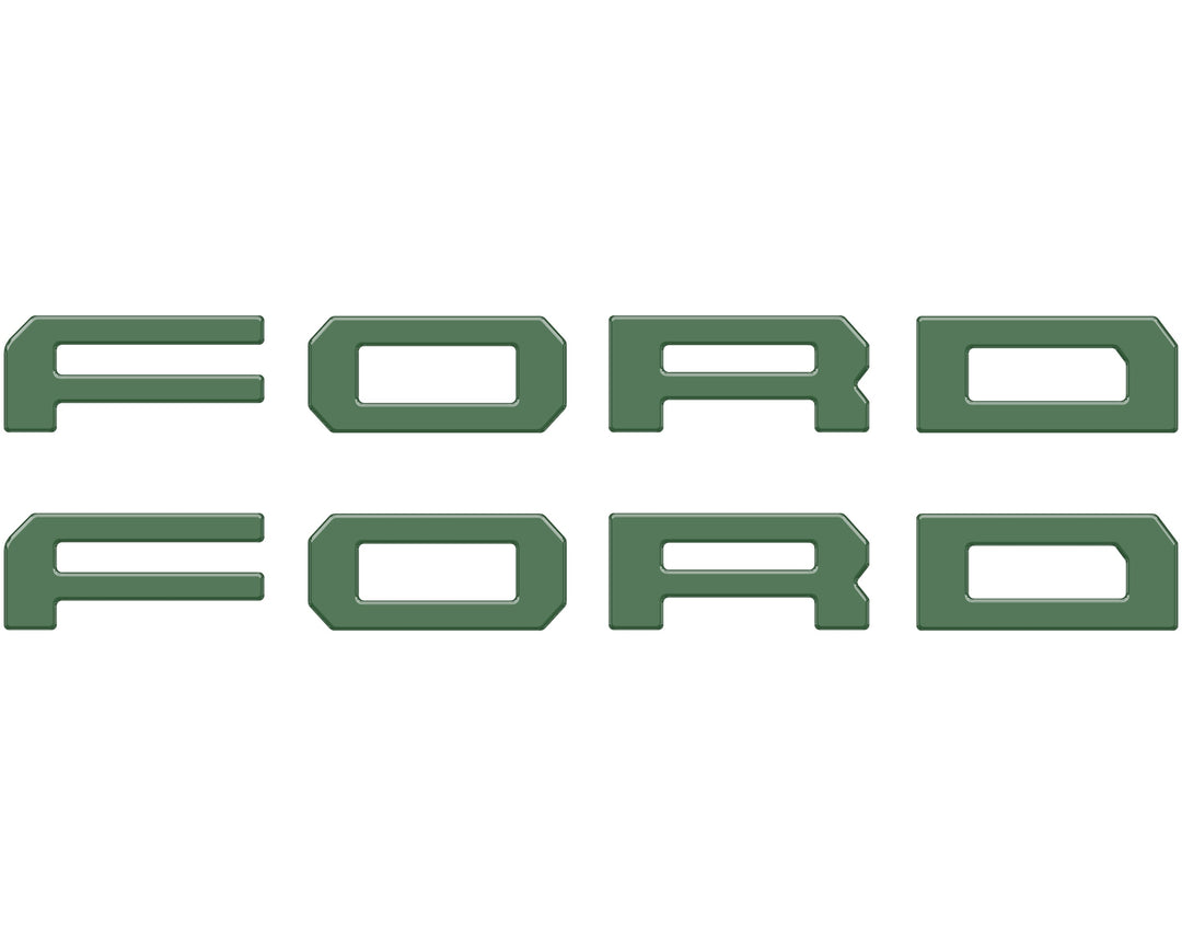 Running Board Letters Fits 2023-2025 Ford Super Duty & F-150