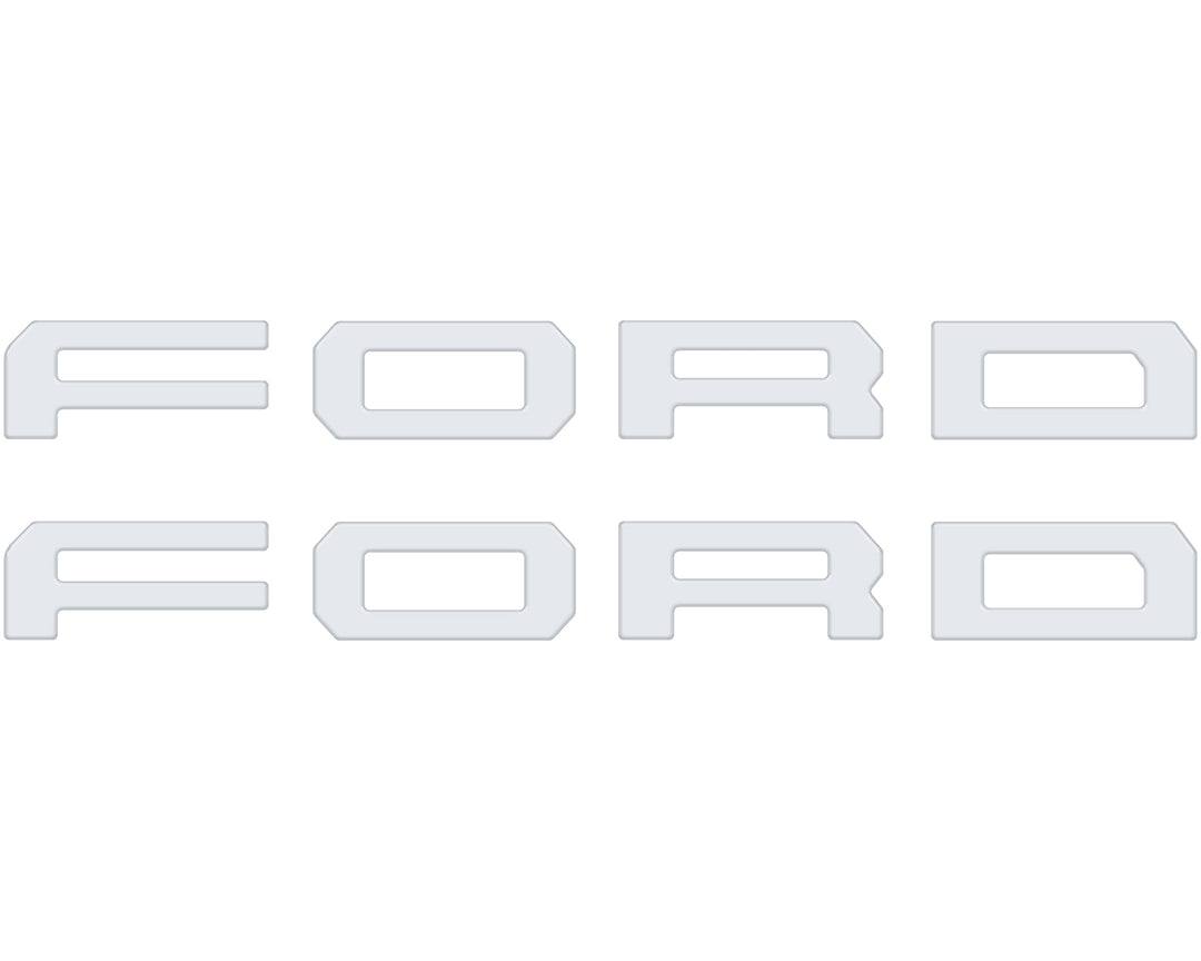 Running Board Letters Fits 2023-2025 Ford Super Duty & F-150