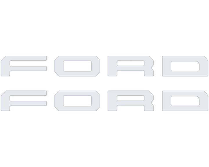 Running Board Letters Fits 2023-2025 Ford Super Duty & F-150