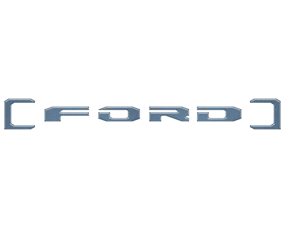 Upper Glove Box Letter Overlays Fits 2023-2025 Ford Super Duty