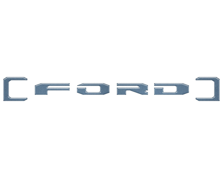Upper Glove Box Letter Overlays Fits 2023-2025 Ford Super Duty