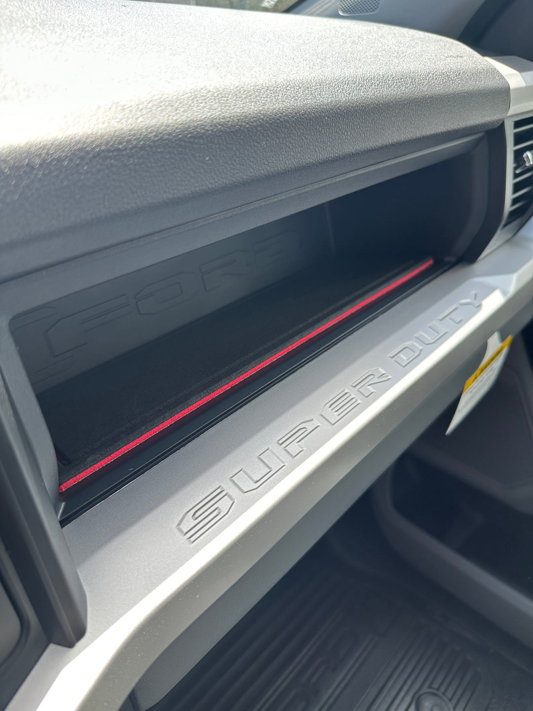 Glovebox Cubby Foam Inserts Fits 2023-2025 Ford Super Duty