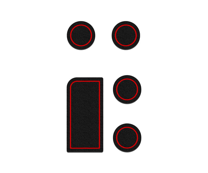 Center Console Foam Inserts Fits 2023-2025 Ford Super Duty