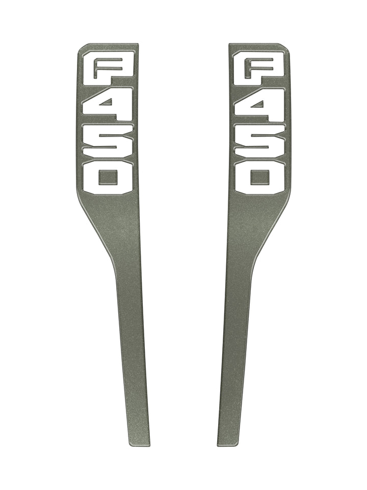 Front Fender Emblem Overlays Fits 2023-2026 Ford Super Duty