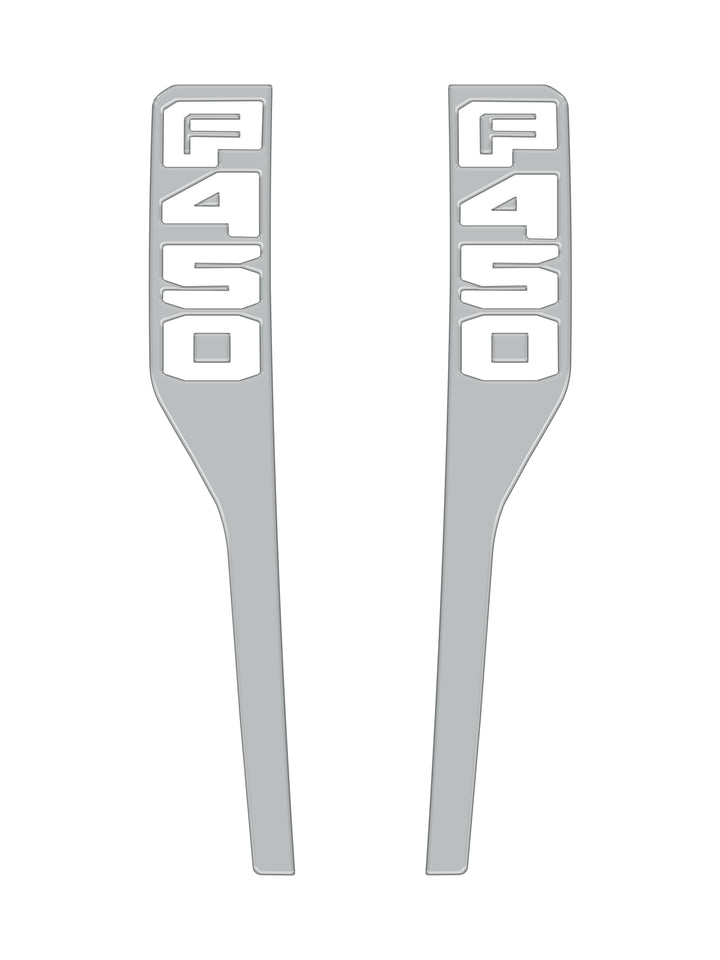 Front Fender Emblem Overlays Fits 2023-2026 Ford Super Duty