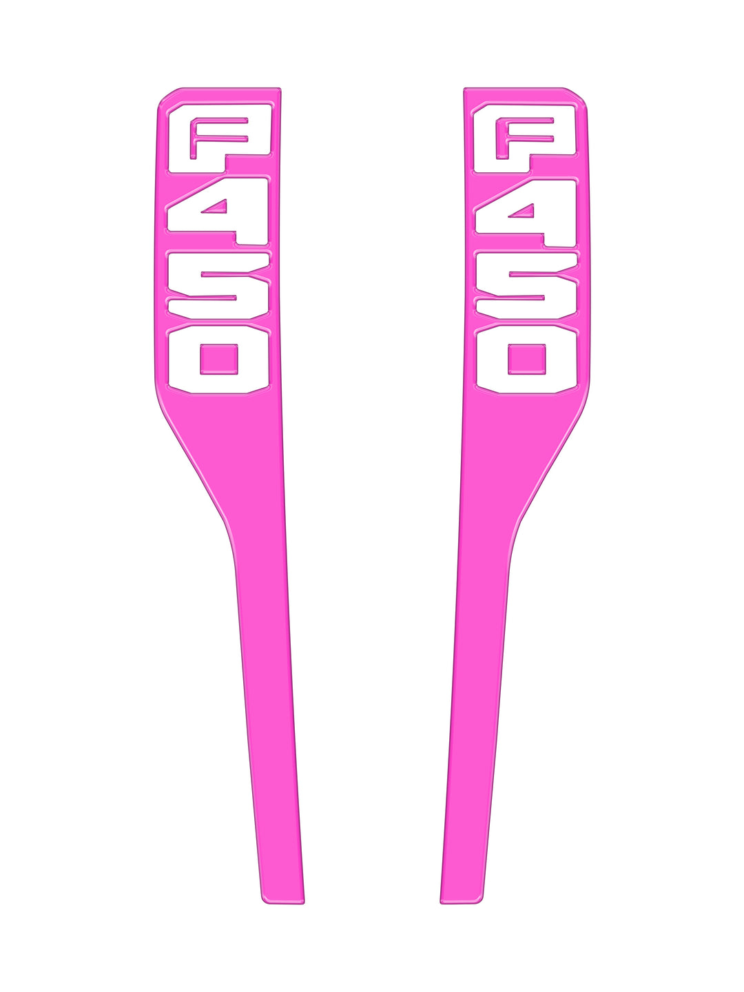 Front Fender Emblem Overlays Fits 2023-2026 Ford Super Duty