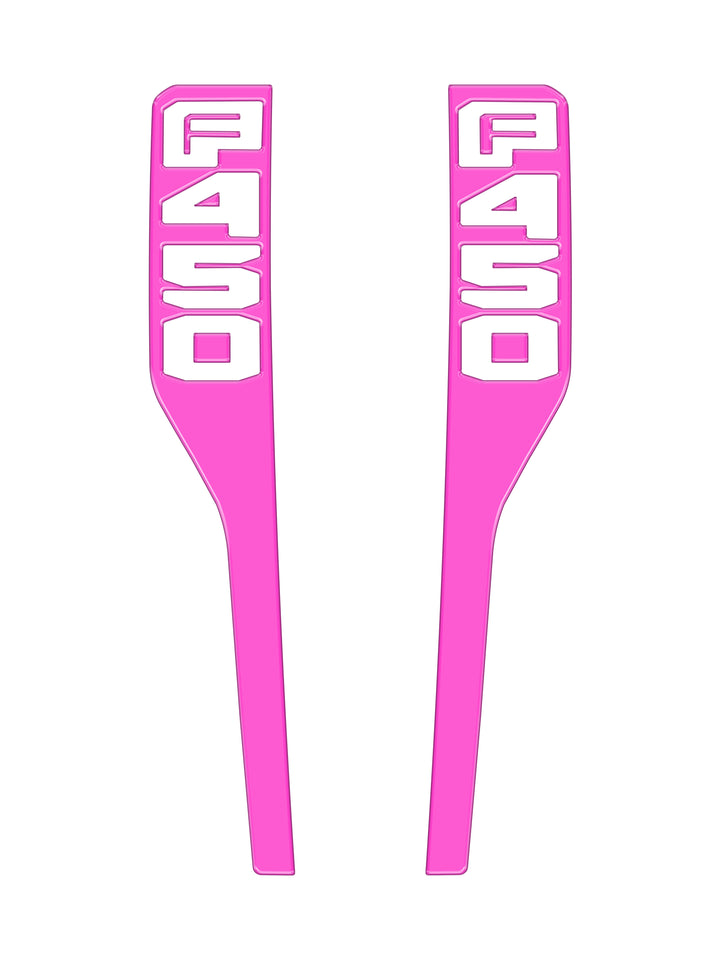 Front Fender Emblem Overlays Fits 2023-2026 Ford Super Duty