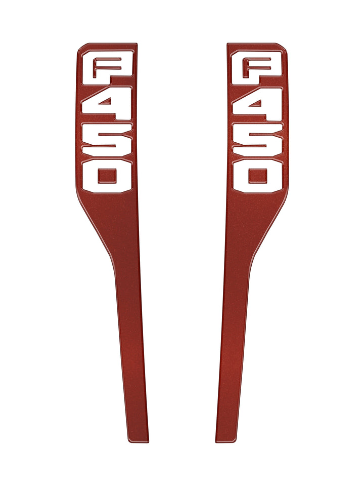 Front Fender Emblem Overlays Fits 2023-2026 Ford Super Duty