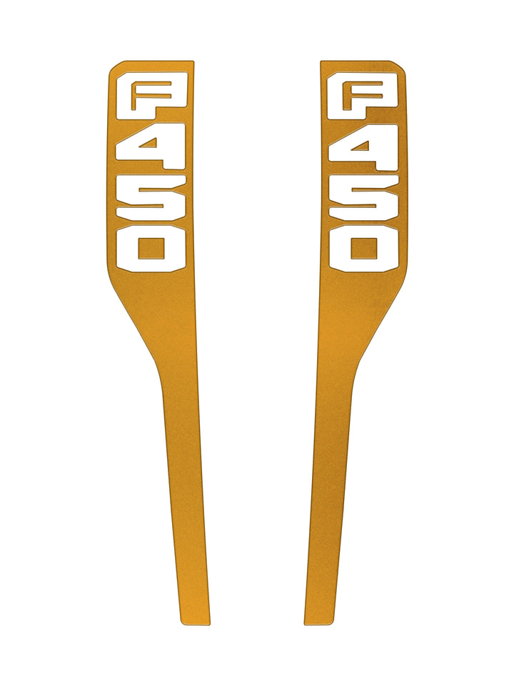 Front Fender Emblem Overlays Fits 2023-2026 Ford Super Duty