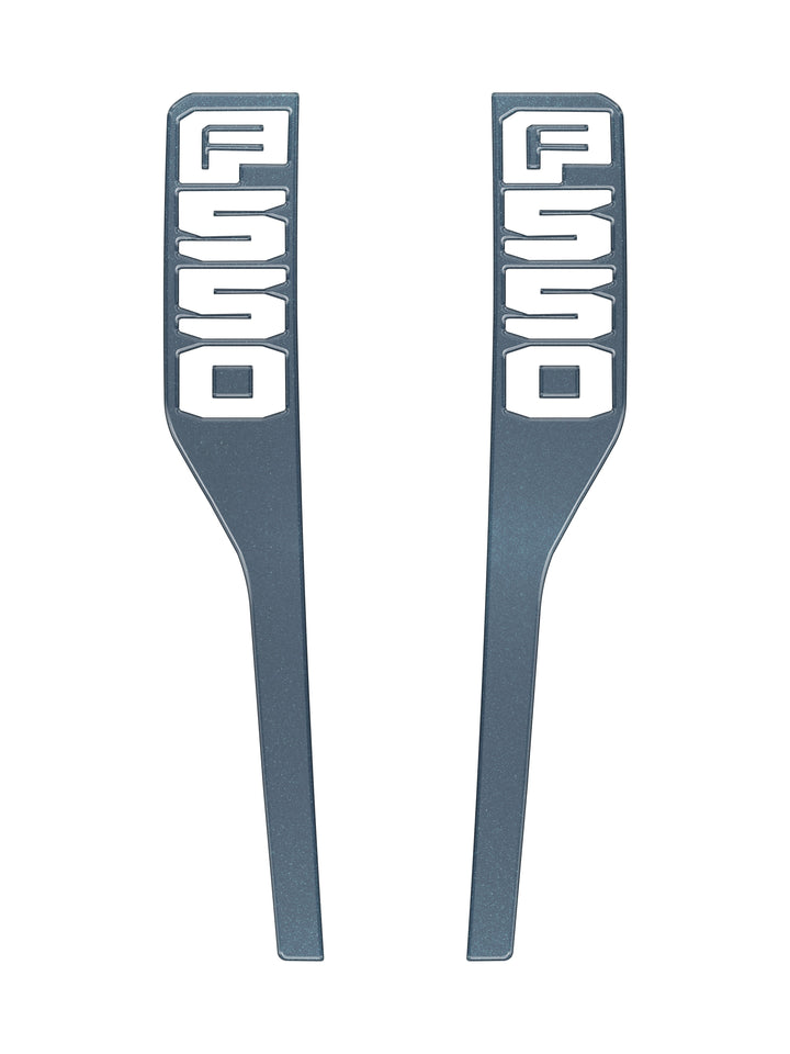 Front Fender Emblem Overlays Fits 2023-2026 Ford Super Duty