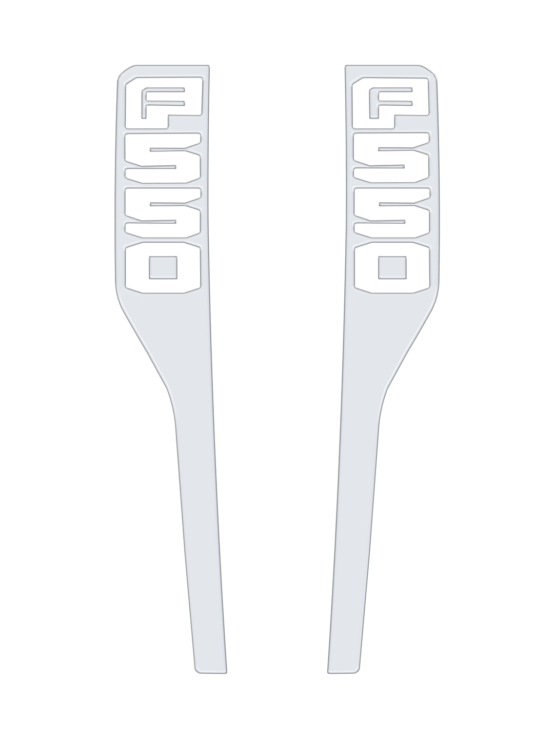 Front Fender Emblem Overlays Fits 2023-2026 Ford Super Duty