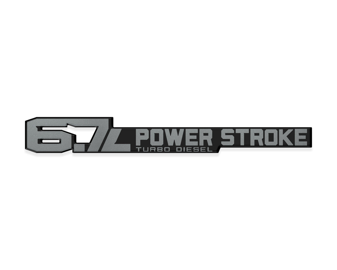 6.7 Power Stroke Badge Fits 2011-2026 Ford Super Duty