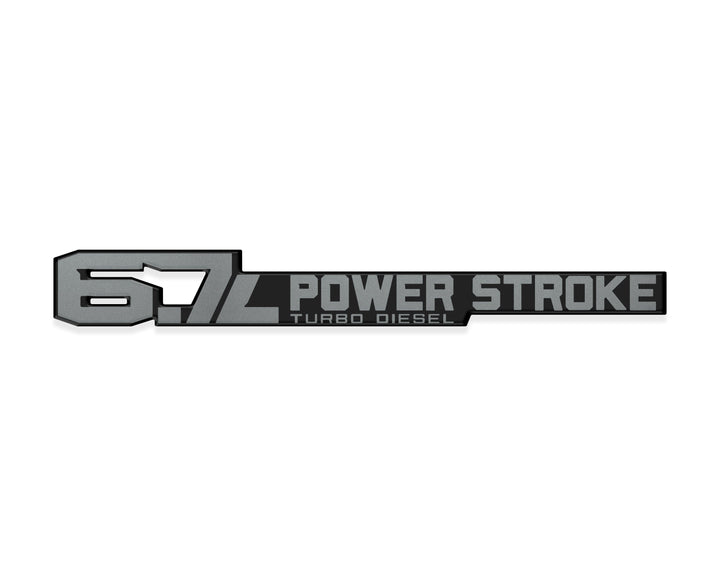 6.7 Power Stroke Badge Fits 2011-2026 Ford Super Duty