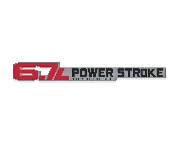 6.7 Power Stroke Badge Fits 2011-2026 Ford Super Duty