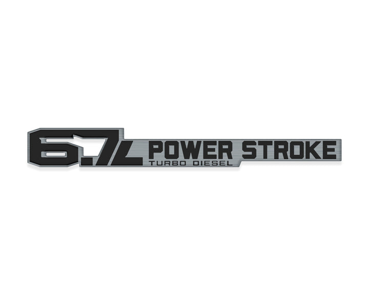 6.7 Power Stroke Badge Fits 2011-2026 Ford Super Duty