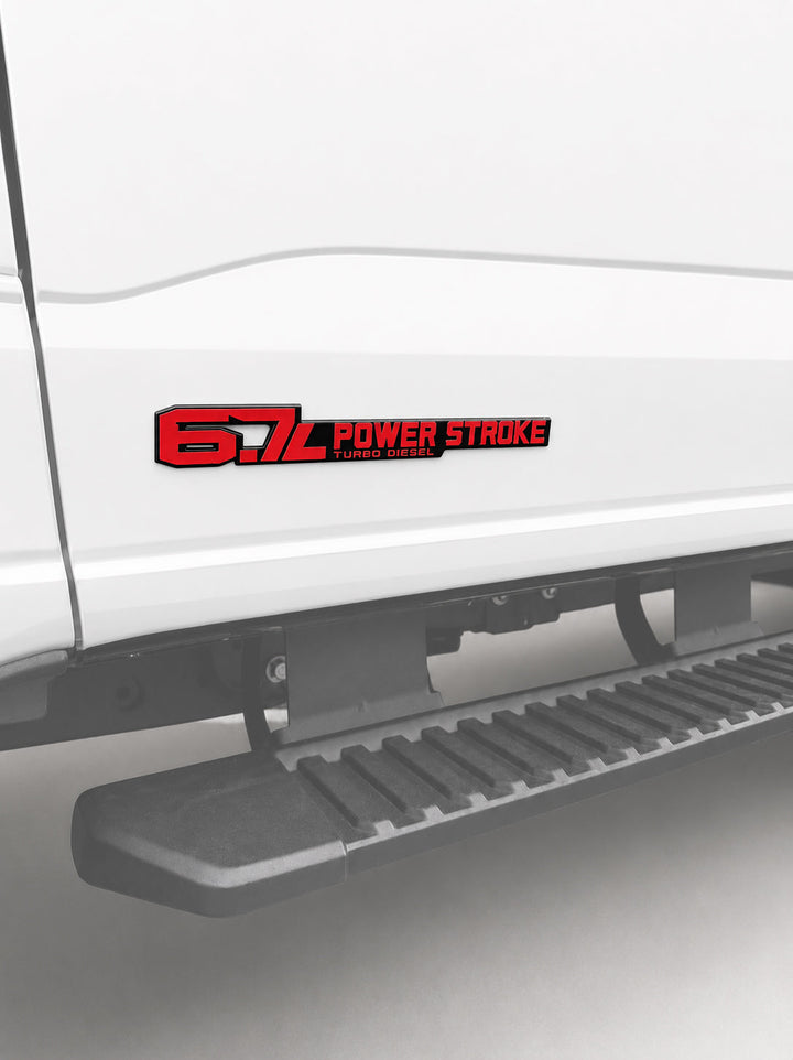 6.7 Power Stroke Badge Fits 2011-2026 Ford Super Duty