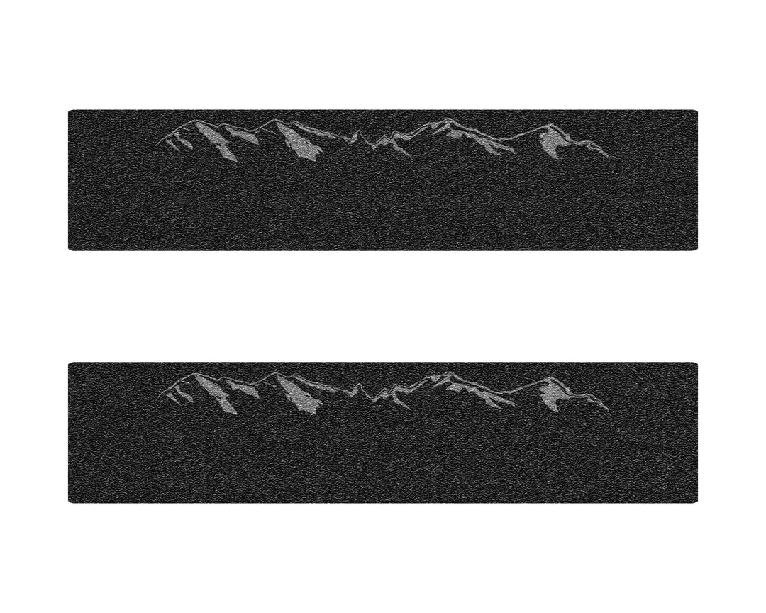 Door Sill Protection Overlays Fits 2014-2025 Chevrolet Silverado + Silverado HD