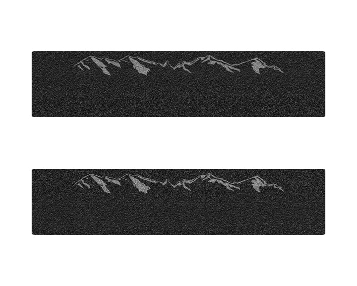 Door Sill Protection Overlays Fits 2014-2025 Chevrolet Silverado + Silverado HD