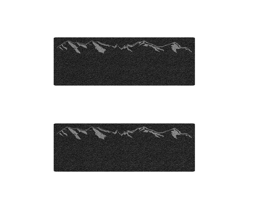 Door Sill Protection Overlays Fits 2014-2025 Chevrolet Silverado + Silverado HD