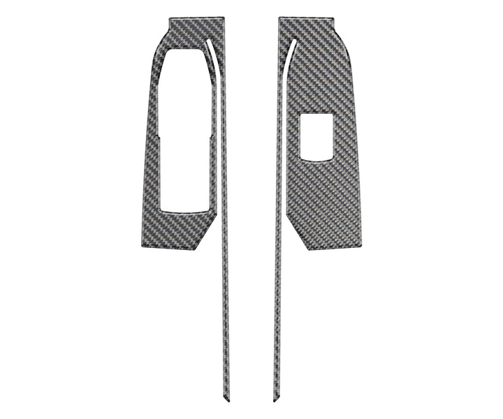 Door Switch Accent Overlays Fits 2019-2021 Chevrolet Silverado