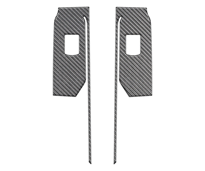 Door Switch Accent Overlays Fits 2019-2021 Chevrolet Silverado