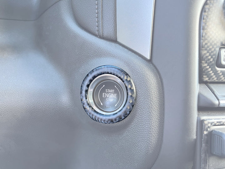 Key Ignition Ring Accent Trim Fits 2019-2023 Chevrolet Silverado